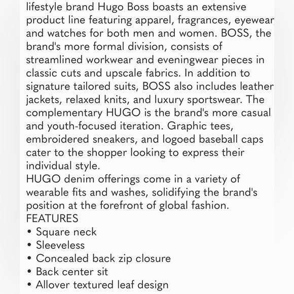 High End Designer Hugo Boss Jacquard Pink Gorgeous Spring Summer Stunning Dress - Picture 11 of 11